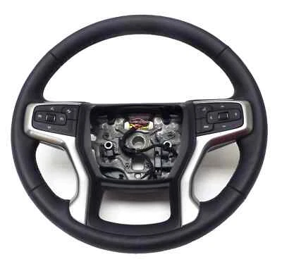 * 86821395 Steering Wheel Jet Black Heated 2021-2023 Chevrolet Tahoe Suburban - Image 1 of 4