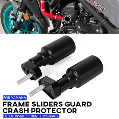 Frame Sliders Falling Crash Protector Pads For YAMAHA MT-03 MT-25 YZF R3 YZF R25 - Image 1 of 4