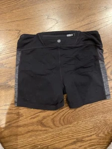 Athleta Girl Shorts XL/14 Black & Grey - Picture 1 of 4