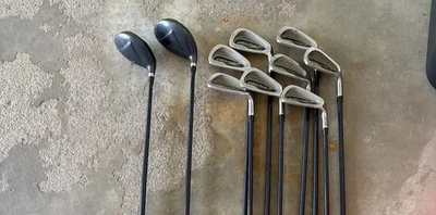 Spalding Executive USED Golf Set -Iron set- Pitching Wedge thru 3 Iron -3W & 5W  - Image 1 of 4