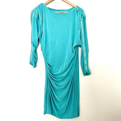 Vestido ajustado Marciano Guess Y2K Clubbing talla mediana cremallera escote fruncido Foto 1 de 4