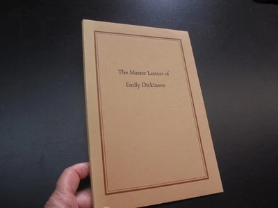 Master Letters Poet Emily Dickinson 1986 Amherst College Press Facsimiles - Image 1 of 4