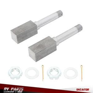 BT8 Square Trailer Spindle Fit For 2000# Square - Picture 1 of 14