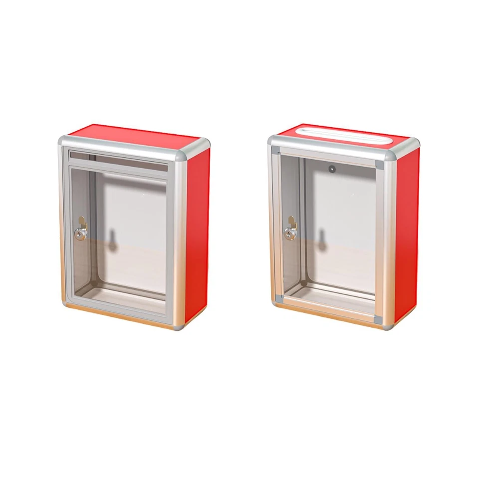 Donation Box Charity Box Gift Box Wall Hanging Multiuse Donation Ballot Drop Box - Image 1 of 1