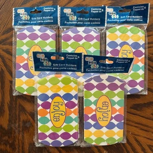 5 POSTEN GESCHENKKARTENHALTER KREDITKARTEN 30 UMSCHLÄGE GELDHALTER C MEINE ANDEREN ARTIKEL - Bild 1 von 11