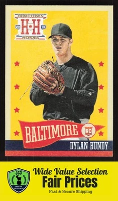 2013 Panini Hometown Heroes #128 Dylan Bundy (RC) - Baltimore Orioles - Image 1 of 2