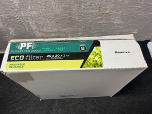 Pack de 6 Purafilter 2000 20 pulgadas x 20 in. Filtro de aire lavable ECO x 1 - Imagen 1 de 3