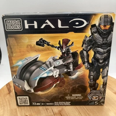 Halo Mega Bloks Set 96993 Brute Chieftain Charge 2012 Unopened New Sealed - Image 1 of 4