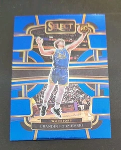 🏀2023-24 Panini Select Brandin Podziemski RC Blue Parallel 93 Warriors NM - Picture 1 of 2