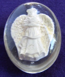 AA NA OA Al-Anon Guardian Angel Peace Comfort Worry Pocket Stone Angel Star God - Picture 1 of 4