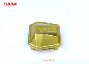 KEBEILEE CNC Brass or Alu Axle Cover For Axial SCX6 Trail Honcho 1/6Axle Housing - Picture 1 of 18