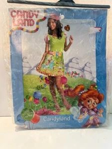 CANDY LAND Adult Halloween Costume Size Large Lollipop NOT Included - Picture 1 of 11