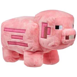 Minecraft Movie - Pig Classic Plush 20cm Filling Toy Gift Soft Toy NEW - Picture 1 of 6