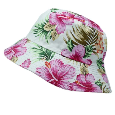 Unisex 100% Algodón Sombrero Cubo Boonie Caza Pesca Exterior Gorra Reversible Foto 1 de 4
