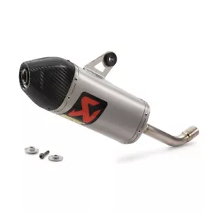 Akrapovic Slip On Silencer - GasGas KTM Husqvarna 85cc 2018 - 2024 - Picture 1 of 1