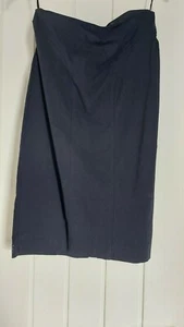 New look Ladies/ Girls Stretch Black A line Skirt 8/10 ,great condition. - Picture 1 of 3