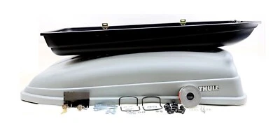 Caja de carga portaequipajes de techo Ford Thule 55"x26"x12" VAT4Z-7855100-F Ford 2008-22 nueva OEM Foto 1 de 4