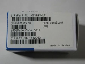 45pcs Potenziometro decespugliatore multigiro 25000 Ohm 25K 67YR25KLF PCB attacco BI - Foto 1 di 2
