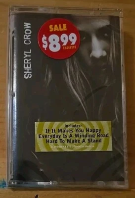 Sheryl Crow Self Titled Cassette Tape A&M 1996 Of It Makes You Happy - Image 1 of 3