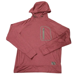 American Eagle Performance Hoodie Zip Pockets Long Sleeve Toggle Drawstring M - Picture 1 of 23
