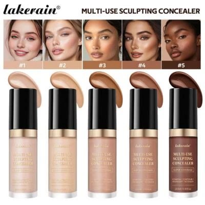 Super Coverage Concealer Multi-Use Cream Oil Free Long Lasting Concealer D2P3 - Image 1 of 4