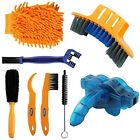 8 Pieces Precision Bicycle Cleaning Brush Tool Including Bike Chain Scrubber,