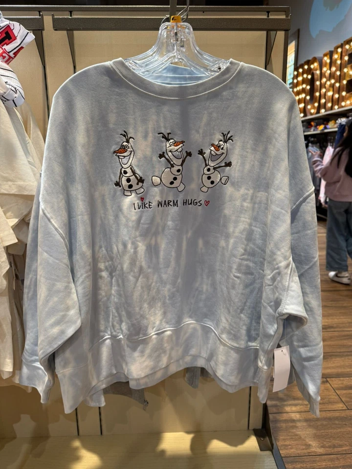 Свитер пуловер Disney Parks Frozen Olaf «Мне нравятся теплые объятия» 2025 новый размер M - Изображение 1 из 2