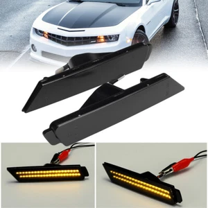 2x Vorne Gelb  Seitenmarkierungsleucht Lampe für Chevrolet Camaro 2010-2015 - Bild 1 von 6