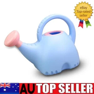 Elephant Shaped 15L Kids Watering Can - Fun Gardening Toy Blue - Picture 1 of 13