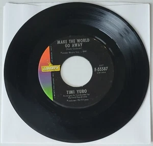 Timi Yuro...."Make The World Go Away & Look Down" 45 RPM 7" Vinyl Record  - Picture 1 of 2