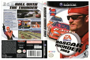 NASCAR Thunder 2003 Nintendo Gamecube Replacement Cover Art OEM Official Origina - Picture 1 of 1
