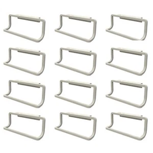 Porta asciugamani da cucina decorativo per armadio, confezione da 12 (beige) - Foto 1 di 2