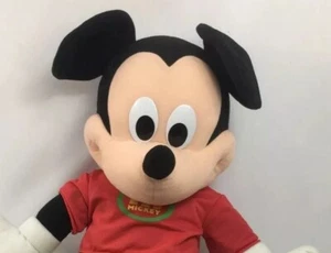 24" Mickey Mouse Plush Disney Fisher Price Jumbo Stuffed Animal Doll Vintage VG+ - Picture 1 of 12