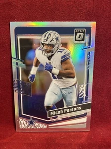 2023 Donruss Optic MICAH PARSONS Silver Prizm #50 Cowboys - Picture 1 of 2