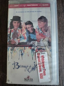 BENNY AND JOON EX RENTAL BIG BOX VHS TAPE STARRING JOHNNY DEPP - Picture 1 of 7
