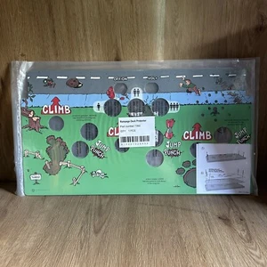 Official Rampage Control Deck Protector Arcade1Up Midway Inc Artwork - Picture 1 of 4