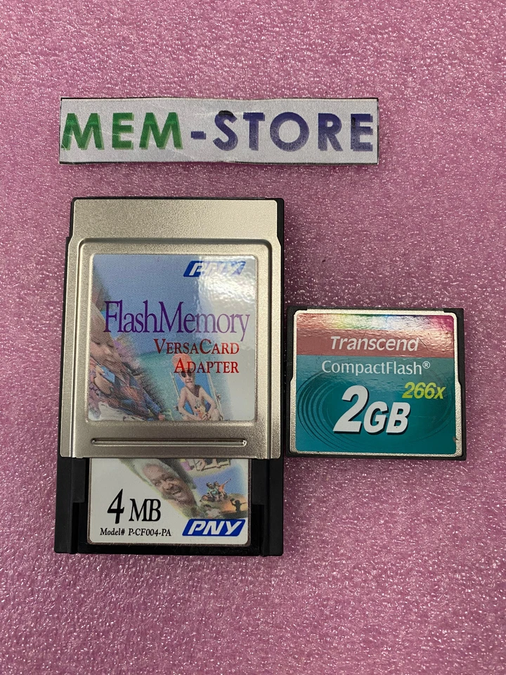 Adaptador flash compacto a tarjeta PCMCIA PC CF 1 memoria flash compacta controles Fanuc Foto 1 de 1