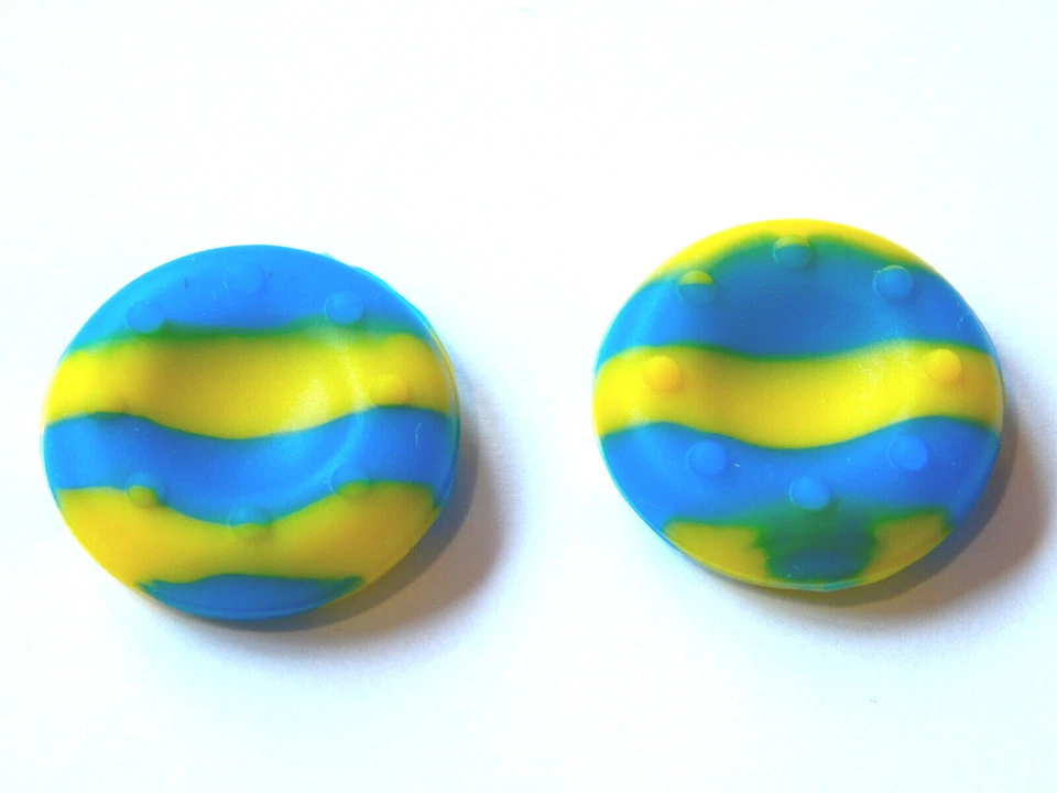 2x Silicone Grip Cover Caps Thumbstick For PS3 PS4 PS5 Xbox 360 ONE Controller - Image 1 of 1