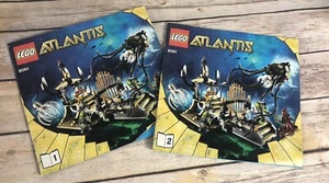 LEGO Atlantis 8061 Set Of Instructions MANUALS ONLY NO BRICKS!! - Picture 1 of 5