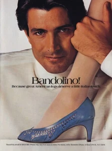 1984 Bandolino Shoes by Enzo Angiolini shoes 1-page MAGAZINE AD - Picture 1 of 1