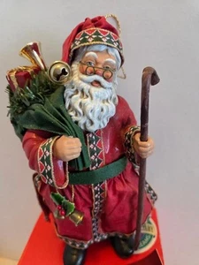 Possible Dreams Clothtique Nicholas Ornament 714014 Christmas Santa 1995 Retired - Picture 1 of 7