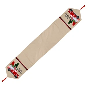 Festive Table Runner Christmas Table Decor Christmas Dinner Ample Coverage Size - Picture 1 of 12