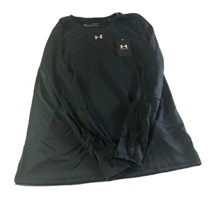 Under Armour Women Shirt Locker 2.0 Long Sleeve Top With Thumbholes Black/Small - Picture 1 of 10