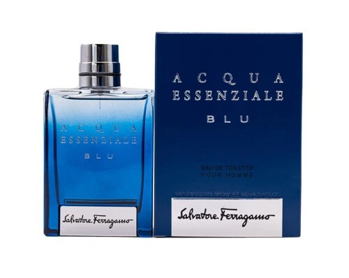 Acqua Essenziale Blu por Salvatore Ferragamo 3,4 OZ Colonia para Hombres Nuevo en Caja Foto 1 de 1