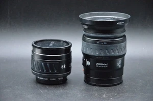 2 Minolta CAMERA lens AF Zoom 28-105mm  AF 50 untested - Picture 1 of 2