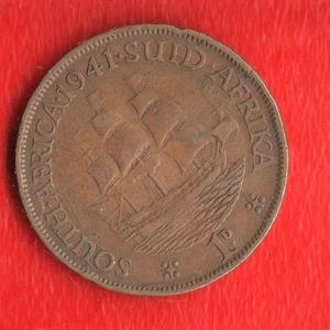 SOUTH AFRICA 1 C ENT 1941 - Picture 1 of 2