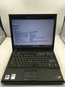 IBM THINKPAD TYPE T41 - BOOTS TO BIOS- INTEL PENTIUM M  - 1.5GB RAM - READ -- BB - Picture 1 of 8
