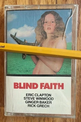 Blind Faith: Eric Clapton Steve Winwood (Cassette Tape) OOP PolyGram 1969 Foto 1 de 2