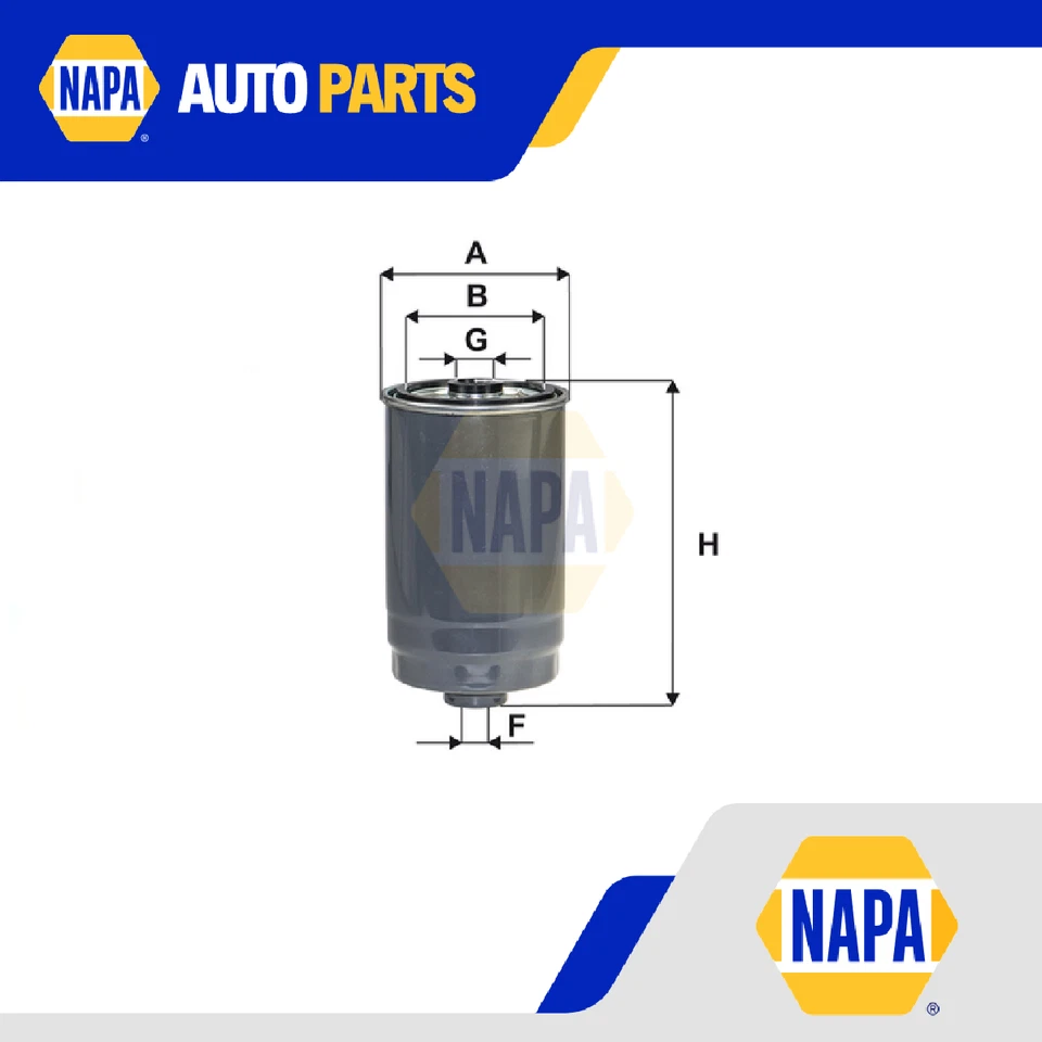 Filtro de combustible compatible con HYUNDAI SANTA FE Mk3 2.2D 2015 en D4HB NAPA 31922A9000 Calidad Foto 1 de 4