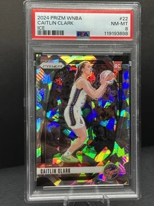 2024 Panini Prizm WNBA - Caitlin Clark #22 Ice Prizm (RC) - Picture 1 of 2